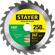 Диск пильный 250х32/30х24T по дереву "FAST" (3680-250-32-24_z01) STAYER