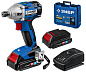 Винтоверт ударный аккум. GVB-250-22 (20.0 В, 2 акк. х 2.0 А/ч Li-Ion, 280 Нм, чем.) Проф. ЗУБР фото2