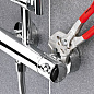 Клещи переставные - гаечный ключ, 27мм (1"), 150мм, Cr-V, хром., 2-комп. рукоятки (8605150) KNIPEX фото2