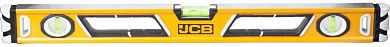 Уровень коробчатый, магнитный, 2 фрезерованные базовые поверхности, 3 ампулы, крашенный, с ручками, 0,5мм/м, 60см (JBL003) JCB
