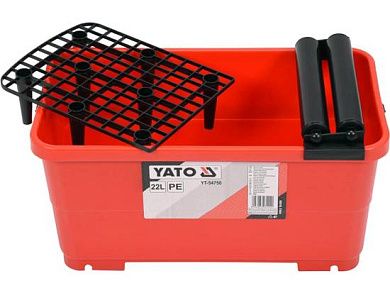 Ведро для плиточника с роликами 22л (YT-54750) YATO