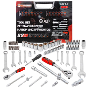 Набор инструментов 82пр. 1/2", 1/4" (6гр.)(4-32мм) Profi(FK-4821-5) FORCEKRAFT
