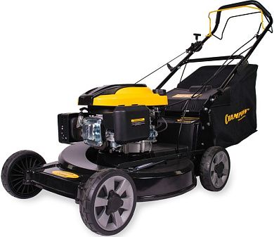 Газонокосилка бензин. самоход. LM5645 (4,4кВт, выс. 25-80мм, шир. 56см, травосб. 75л) CHAMPION