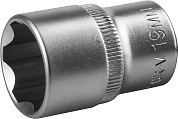 Головка 1/2" 19мм, профиль SUPER LOCK, L=105мм, Cr-V "МАСТЕР" (27725-19_z02) ЗУБР