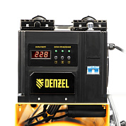 Компрессор безмаслянный малошумный DLS 2250/100, 2250 Вт, 3х750, 100 л, 410 л/мин блок упр Denzel