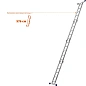Лестница-трансформер, 4x5 ступеней, алюминиевая (38853) СИБИН фото5