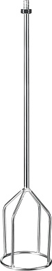 Насадка-миксер для смесей d=120мм/М14, для гипсовых смесей и наливных полов (МНГ-120) ЗУБР
