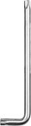 Ключ "ЭКСПЕРТ" имбусовый длинный, Cr-Mo, сатинированное покрытие, TORX 40 (27452-40) ЗУБР