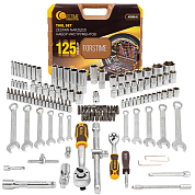Набор инструментов 125пр. 1/4", 1/2" (6гр.)(FT-41252-5) FORSTIME