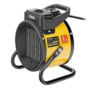 Пушка тепловая, керамический нагреватель (тепловентилятор) DHC 2-100, 230В, 0,025/1/2 кВт Denzel