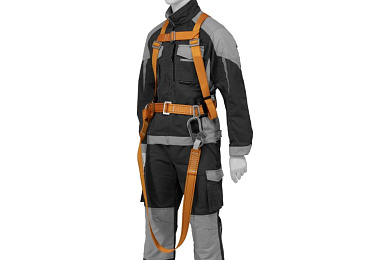 Удерживающая привязь УП IIД, с наплечными лямками, А-строп из синтетической ленты