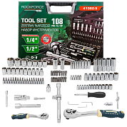 Набор инструментов 108пр. 1/4", 1/2" (6гр.)(RF LIGHT-41082-5) RockFORCE LIGHT