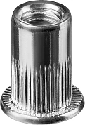 Заклепка резьбовая стальная с насечками DIN 7338 М10, 200шт. "NUT-S" (311707-10) KRAFTOOL