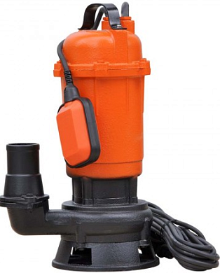 Насос дренажно-фекальный Skiper WQ10-21 (с измельчителем, 2000 Вт, 300 л/мин, чугун, попл.выкл)