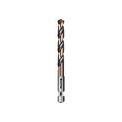 Сверло по металлу ц/х 6.0х57х98 мм, HSS, хв. HEX 1/4", класс A1 "IMPACT READY" (29652-6) KRAFTOOL