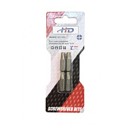 Биты крестообразные PH4х25мм 1/4" S2 (4шт) (HD-77874) H-D