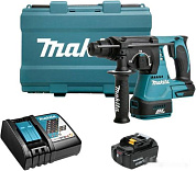 Перфоратор аккум. DHR 242 RT (SDS-plus, 18.0 В, 1 аккум. х 5.0 А/ч, 2.0 Дж, кейс) MAKITA