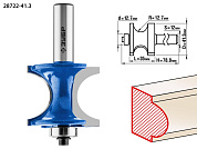 Фреза полустержн. с подшип., D= 41,3мм, дл.-35мм, рад.-12,7мм, хв.-12мм, d-12,7мм (28722-41.3) ЗУБР