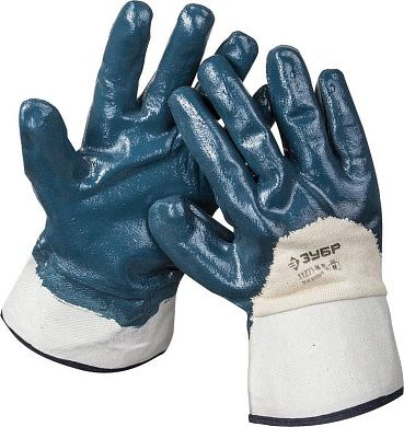 Перчатки "МАСТЕР" рабочие с нитриловым покрытием ладони, размер M (8) (11271-M) ЗУБР