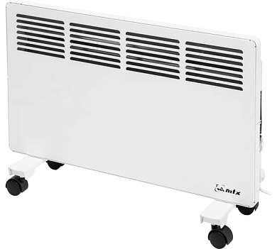 Конвектор электрический "км-2000.2", 230 В, 2 кВт, 25 м², белый, сушилка, X-элемент (98126) MTX