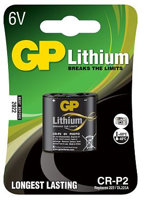 Батарейка Lithium CRP2 BP (238582423) GP
