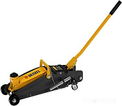 Домкрат гидравлический подкатной с фиксатором, 2,8т, 135-385мм, в кейсе (51156) DENZEL