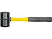 Киянка резиновая 0,4кг/45мм, фиберглассовая ручка (33535) VOREL