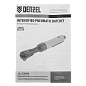 Пневмотрещотка усиленная RP100, 1/2", 160 об/мин, 100 Нм Denzel фото13