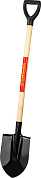 Лопата штыковая, деревянный черенок с ручкой (421823_z01) GRINDA