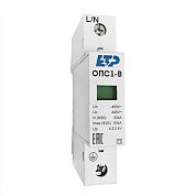 Ограничитель импульсных перенапряжений ОПС1-B 1P (In 30kA Un 400B Im 60kA) 16700 ETP