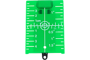 Магнитная мишень для лазерного нивелира, зеленая (1-7-110) CONDTROL