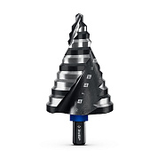 Сверло ступенчатое, 12 ступеней, 6-52мм, BLACK FORCE (29671-6-52-12) ЗУБР