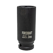 Головка ударн. 1/2" 24мм 6гр. глубокая (FK-4458524) FORCEKRAFT