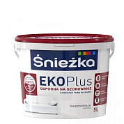 Краска Sniezka EKO plus, белая, 5.0л