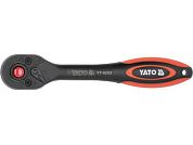 Трещотка 1/4", 72зуб., 144мм, Cr-V (YT-0293) YATO