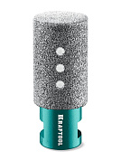 Фреза алмазная вакуумная VS DIAMOND d 30 мм М14, 50 мм, пальчиковая (29810-30) KRAFTOOL