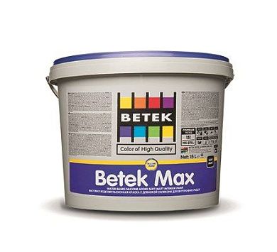 Краска для внутренних работ (шелковистая) BETEK MAX RG1 2.5 л