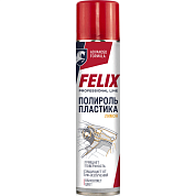 Полироль пластика аэрозоль Лимон 400мл (411040133) FELIX