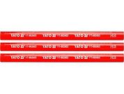 Карандаш столярный HB 3шт. (YT-692603) YATO