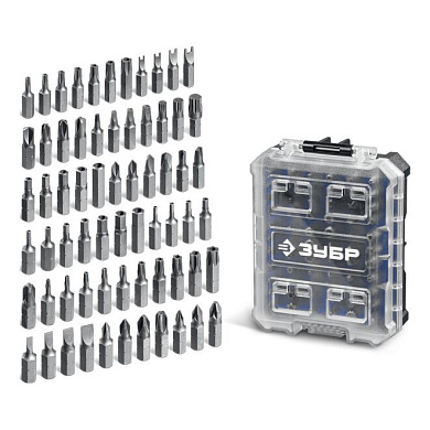 Набор бит, кейс Z-БОКС, 66 пр. (26394-H66) ЗУБР