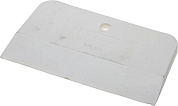 Шпатель резиновый, белый, 150 мм, пласт. рук. "МАСТЕР" (1016-150_z01) ЗУБР