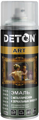 Эмаль металлик - Супер хром - аэр. 520мл ART (DTN-A07663) DETON
