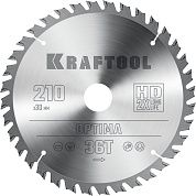 Диск пильный 210х30х36Т по дереву "Optima" (36951-210-30) KRAFTOOL