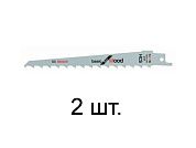 Полотно пильное S 617 K, дерево, Basic for Wood, 2шт. (2 608 650 616) BOSCH
