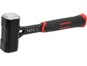 Кувалда 1.0 кг, цельнокованая, двухкомпонентная рукоятка (YT-45752) YATO