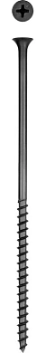 Саморез для крепления ГКЛ в дерево Ø 125x4.8 мм крупный шаг фосфат 400шт. (3005-125) KRAFTOOL