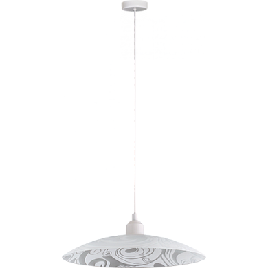 Светильник подвесной (60Вт E27 белый) 25324 VESTA