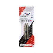 Биты крестообразные PZ2х25мм 1/4" S2 (4шт) (HD-77882) H-D