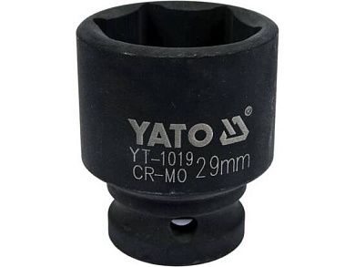 Головка ударн. 1/2" 29мм L43мм 6гр. CrMo (YT-1019) YATO