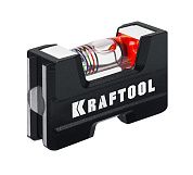 Уровень литой магнитный компактный 76 мм 5-в-1 (34787) KRAFTOOL